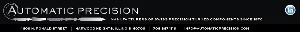 Automatic Precision - Manufacturers of Swiss Precision Parts since 1976